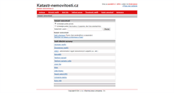 Desktop Screenshot of katastr-nemovitosti.cz